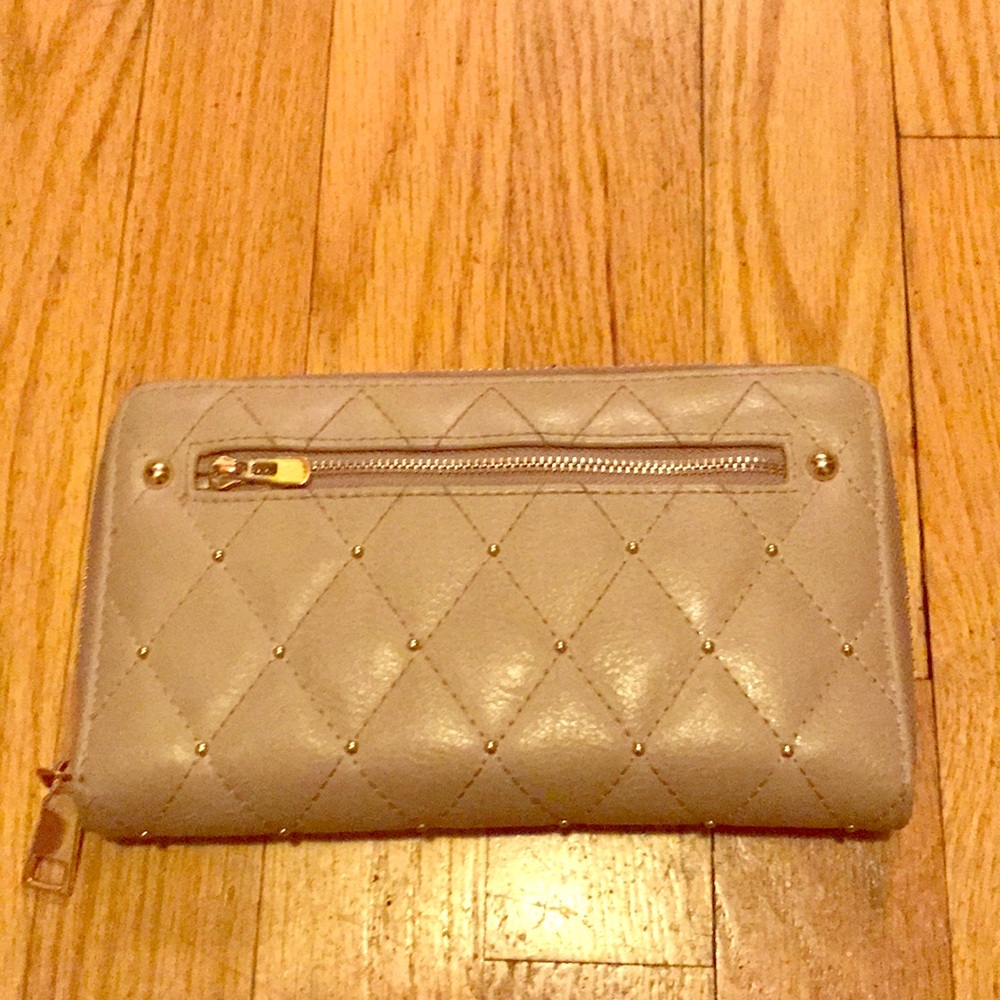 Beige wallet
